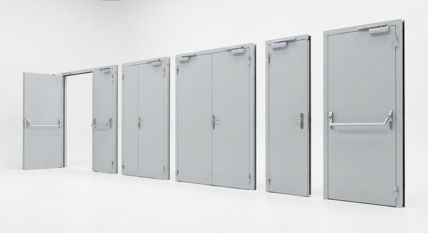 Размеры противопожарных дверей по ГОСТ: Стандартные и нестандартные решения для вашего объекта