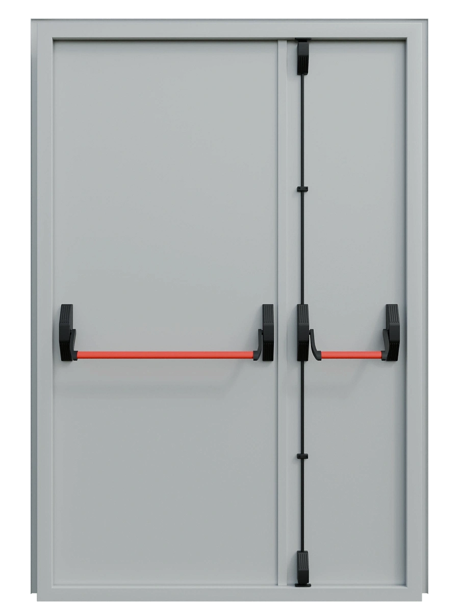 Двупольная техническая универсальная дверь с антипаникой