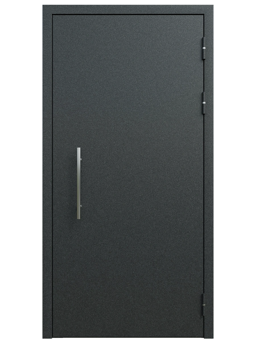 Однопольная подъездная дверь глухая
