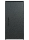 Однопольная подъездная дверь глухая